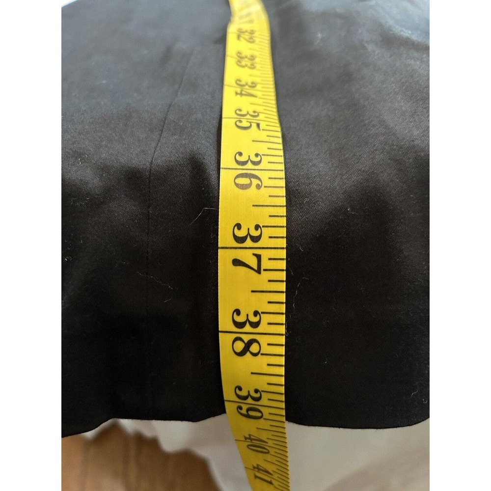Vintage 90s Worth Women’s Black Cocktail Dress Size 8 - Picture 6 of 6